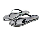 EOFK Summer Jelly Slippers Women Butterfly PVC Sweet Beach Pull On Flat Solid Ladies Versatile Fashion Anti slip Slippers