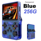BOYHOM 256G/128G/64G R36S ARKOS 2.0 Retro Handheld Game Console 3.5'' IPS screen,Portable Pocket Game Player for  children gift