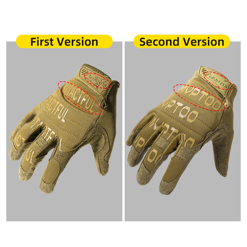 TouchScreen Tactical Gloves Camouflage Paintball Shooting Airsoft Combat Hunting Shock-proof Full Finger Glove Bicycle Men Women