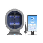 A 3D AI facial skin analyzer for hair diagnosis and professional analysis  with 8-spectrum beauty salon equipment