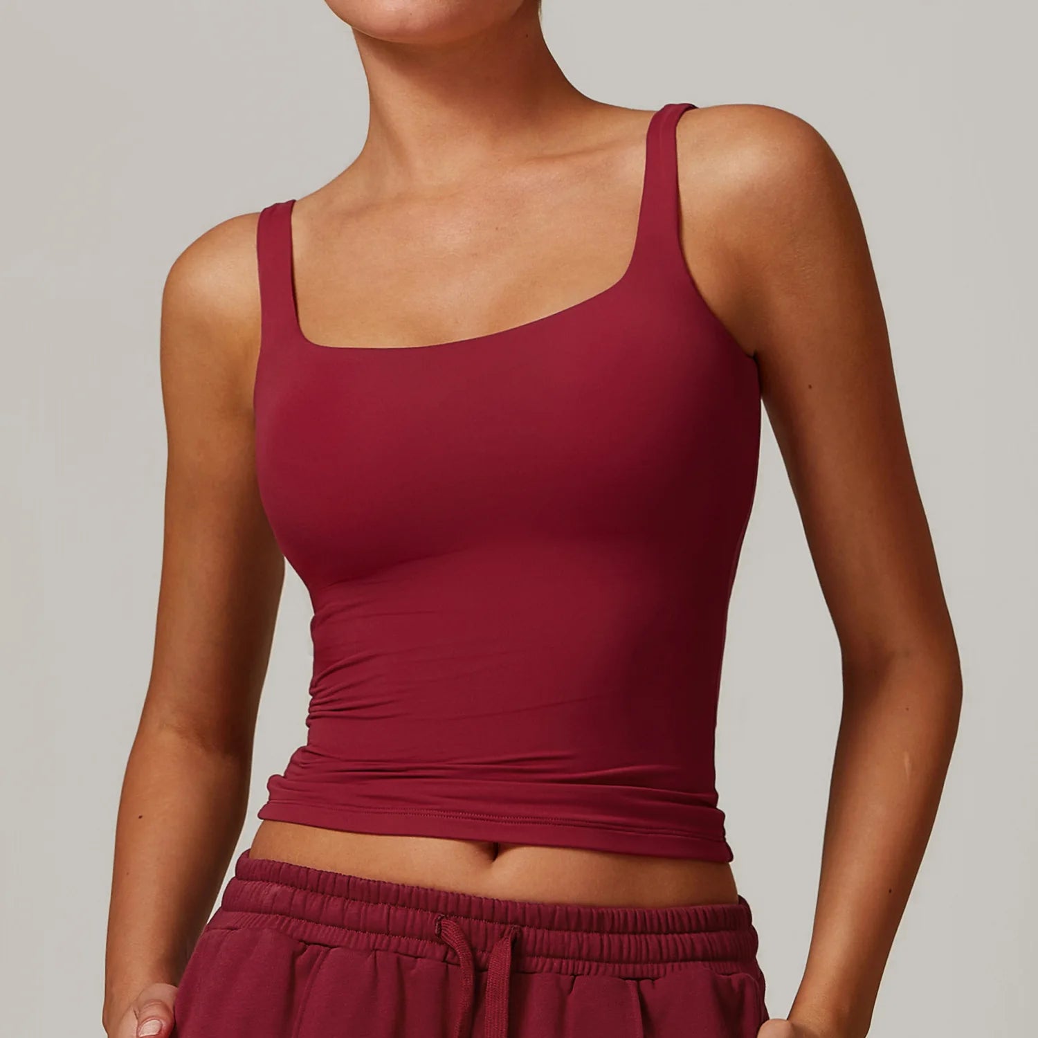 Summer Women's Workout Yoga Tank Top Quick-Dry Gym Sports Vest Female Running Tight Top Women U-Back Fitness Underwear