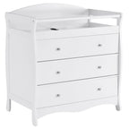 Nursery Dresser with Changing Top Baby Dresser with Changing Table Top 3 Drawers