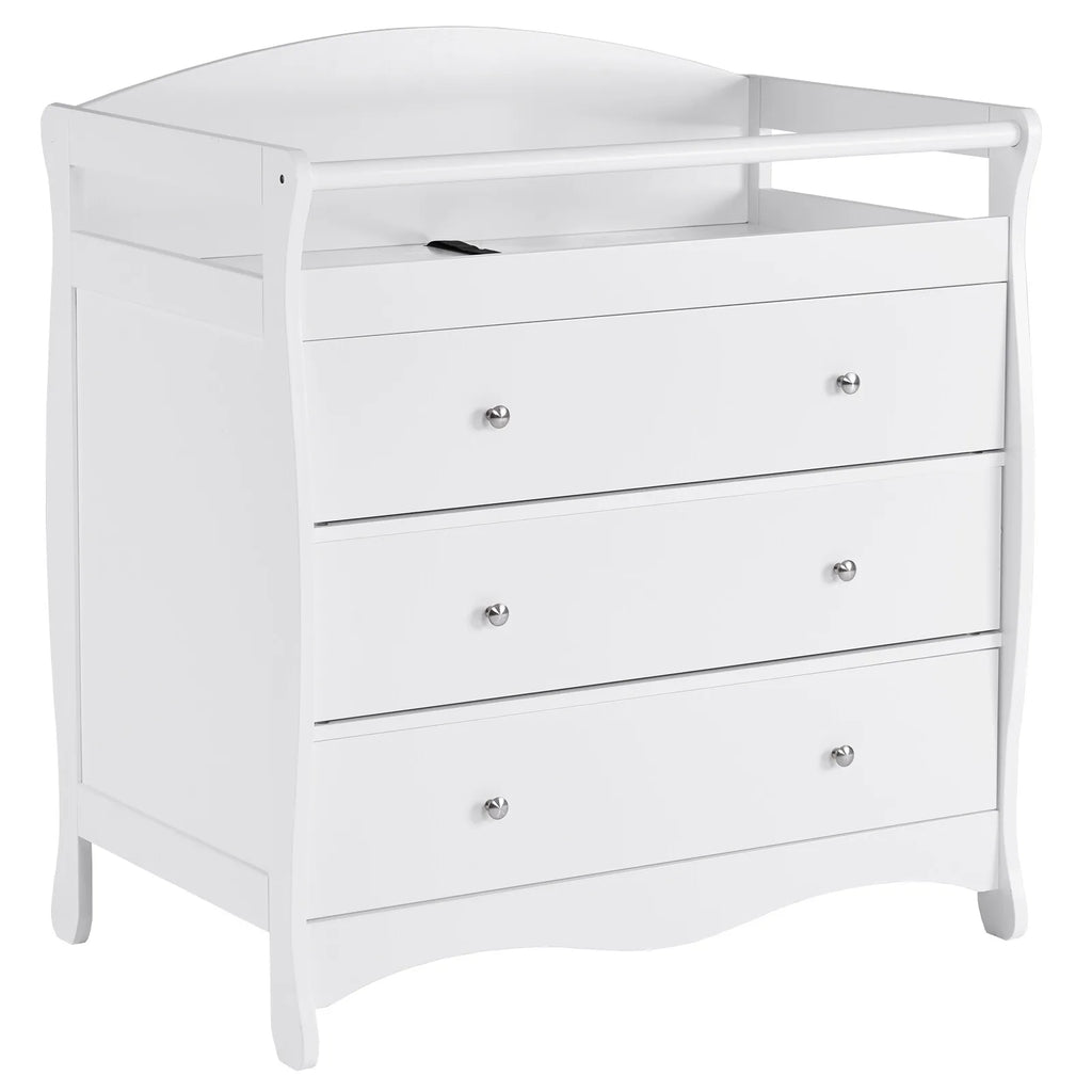 Nursery Dresser with Changing Top Baby Dresser with Changing Table Top 3 Drawers
