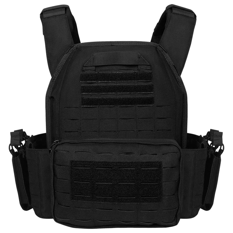 Artex New Combat Vest 6094 Quick Detachable Light Laser Cut Tactical Vest Black Gear to Carry Airsoft Carrier Combat equipment