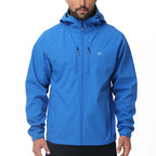 Men's Outdoor Waterproof Windbreak Jacket Lightweight Coat for Camping Hiking Cycling Fishing with Inner Pocket