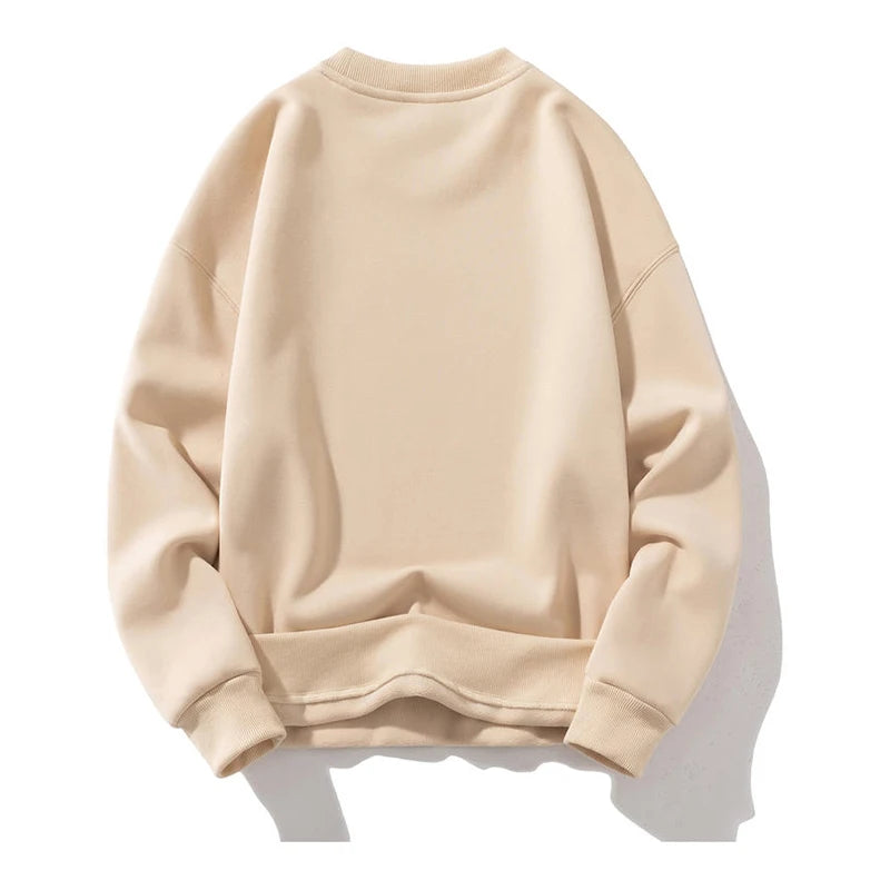 Customizable Thick Sweatshirt for Man Women Plain Hoodie Sweater Autumn Winter Fleece Sweatshirts Logo Original Design Secondary image