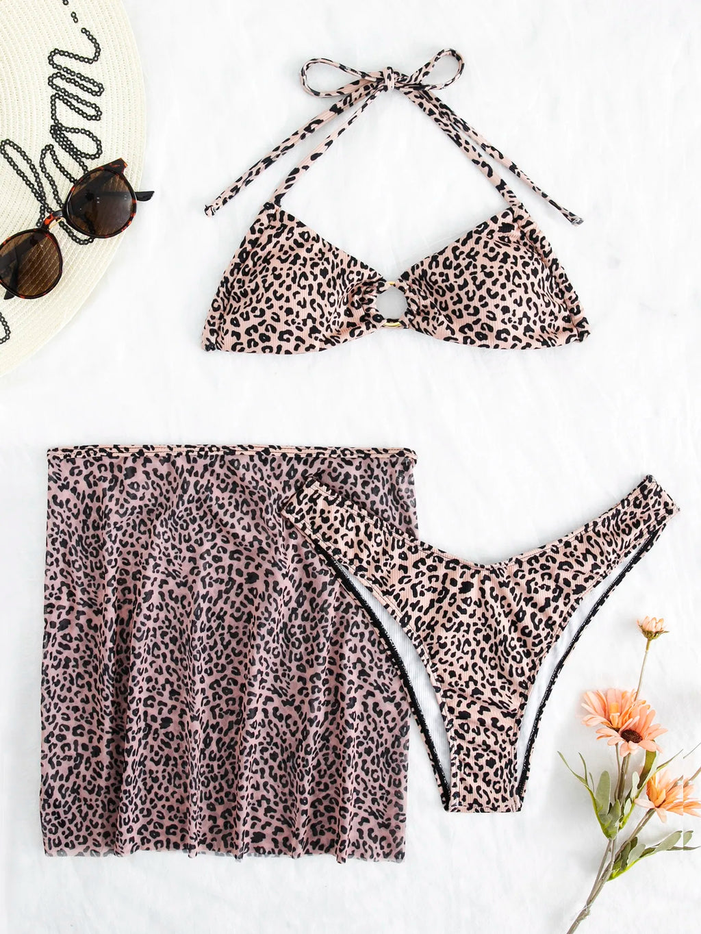 Brazilian Thong Bikini 2026 Women With Skirt Sexy Swimwear Female Padded Swimsuit Push Up Beachwear Bathing Suit Biquini Summer