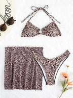 Brazilian Thong Bikini 2026 Women With Skirt Sexy Swimwear Female Padded Swimsuit Push Up Beachwear Bathing Suit Biquini Summer