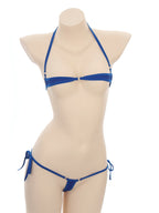 Bikini Swimsuit Outfits for Women Sexy Micro Mini Bikini Set Bandage Bra Thong Two Piece Swimwear Beachwear Bathing Suit Femme