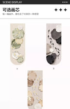 Bathroom Rectangle Mirror Organizer Creative Black Wall Mirror Bedroom Ornament Decorazioni Casa Home Furniture Accessories