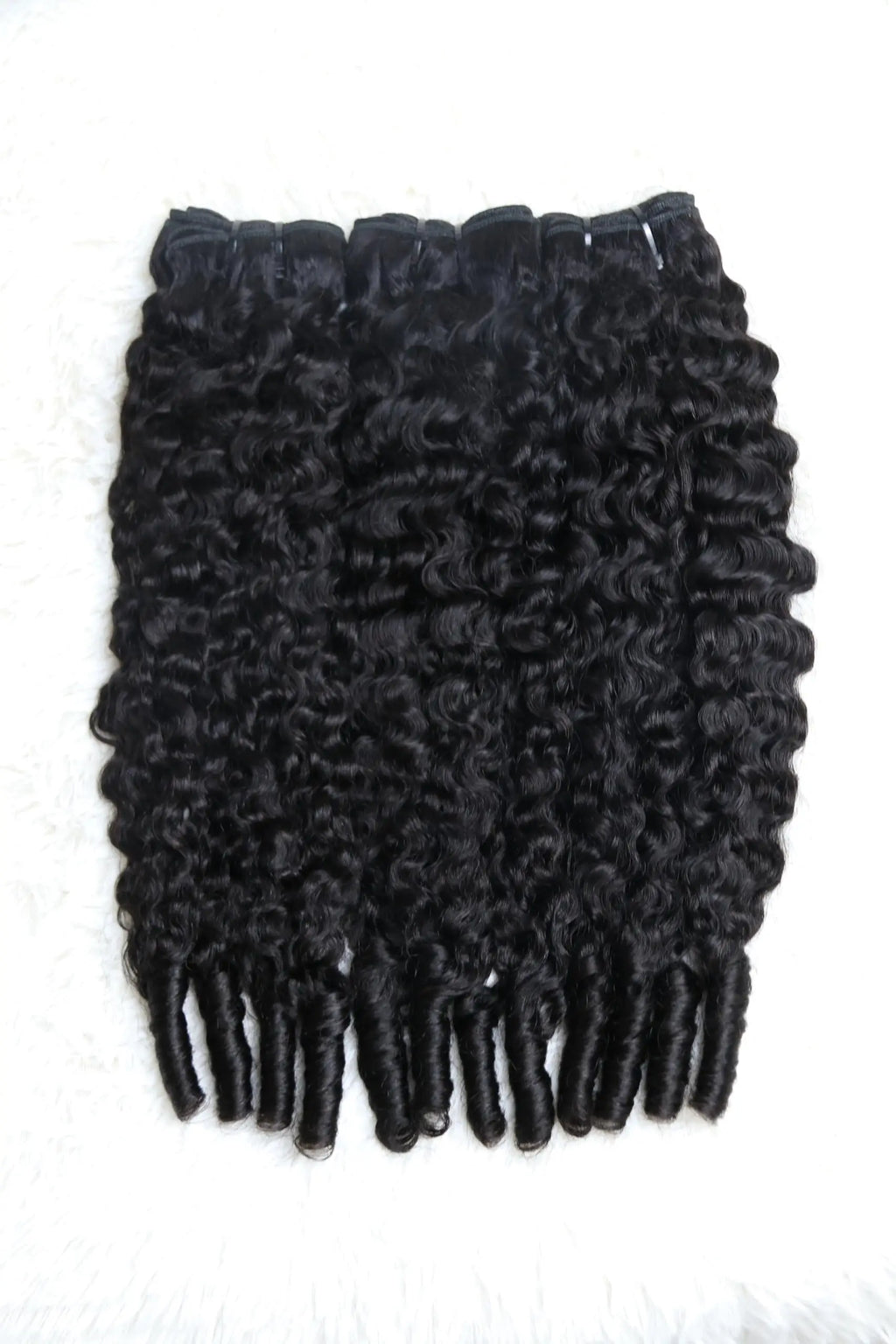 Burmese Curly Hair Bundles Raw Human Hair 1/3/4 Bundles Pixie Curly 100% Unprocessed Human Hair Weave Extensions For Women Wavy