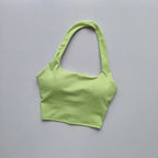 Backless Sports Bra – Athletic Yoga Crop Top