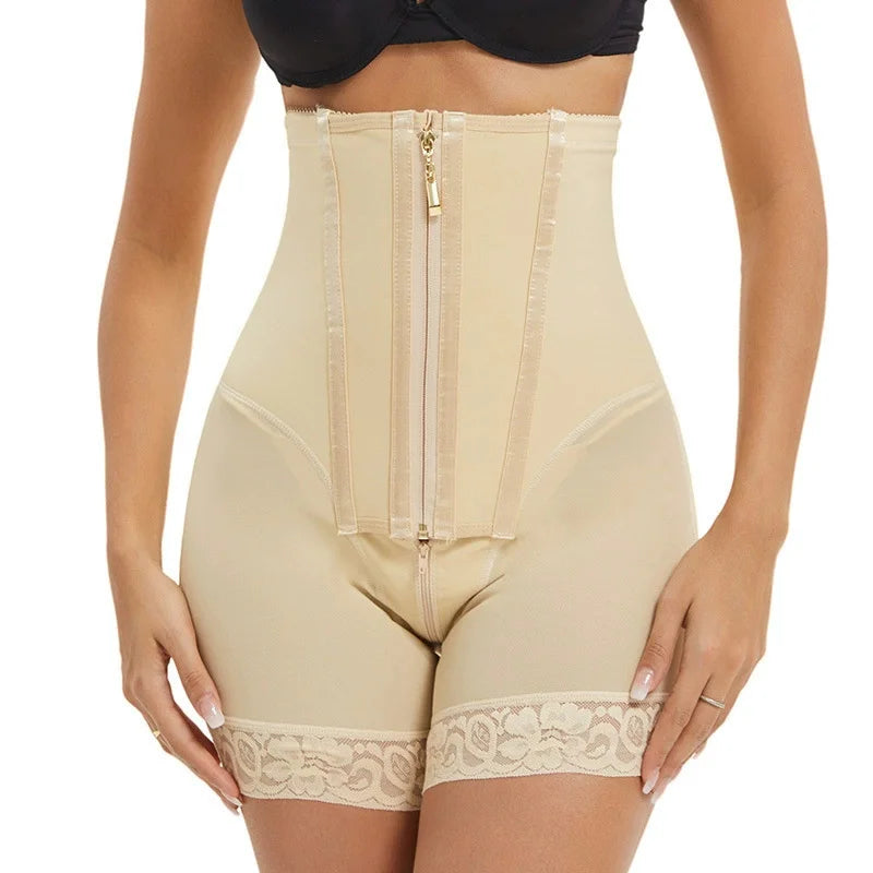High Waist Body Shaper for Women Plus Size Butt Lifting Shapewear Shorts Tummy Control Fajas Colombianas Thigh Slimer Panties
