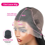 Highlight Wig Human Hair Ombre HD Lace Wig 13x6 Bone straight Human Hair Frontal Wig Brazilian 13x4 Bone Straight Wigs For Women