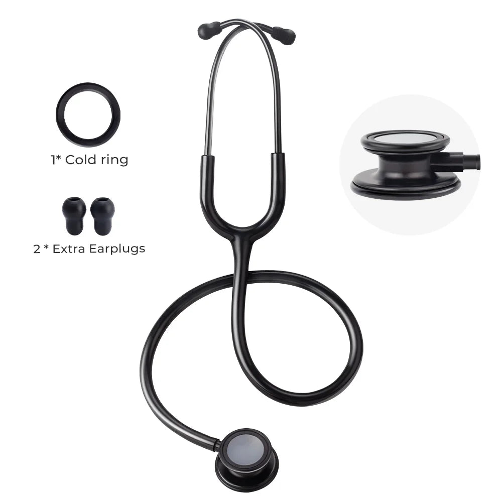 Medical Double Sided Stethoscope Professional Portable Cardiology Stethoscope Medical Equipment Nurse Doctor Stethoscope