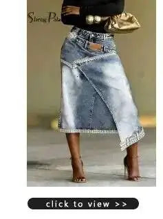 SHENGPALAE European And American Style Loose Solid Color Printed Button Straight Leg Jeans For Women 2026 Spring New 05E01378