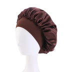 Bonnet Satin Sleeping Hat Hair Night Sleep Cap Head Cover Shower Caps for Bath and Sauna Bathing Shower Caps Bathroom Products