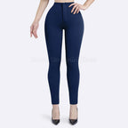 High Waisted Skinny Leg Pants for Women Tummy Control Push Up Butt Gym Pants Casual Leggings Yoga Soft Stretch Comfy Trousers