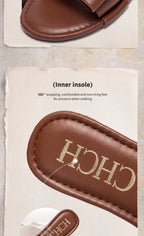 2026 NEW Slippers high quality PU flat women's shoes red shoes luxury brand new listing