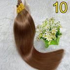 Ombre Straight Bulk Braiding Hair 100% Brazilian Virgin Remy Human Hair Extensions 613 Blonde Color Natural Hair Piece