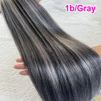 Ombre Straight Bulk Braiding Hair 100% Brazilian Virgin Remy Human Hair Extensions 613 Blonde Color Natural Hair Piece