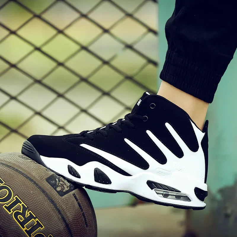 High Top Men Sneakers Fashion Breathable Running Shoes for Men Versatile Basketball Shoes Designer Men Sport Shoes Tenis Hombres