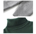 2026 Autumn Winter Children's Cotton Sweater Full Sleeve Turtleneck Knitwear Baby Boys Girls Clothing Warm Soft Jumper Pullovers