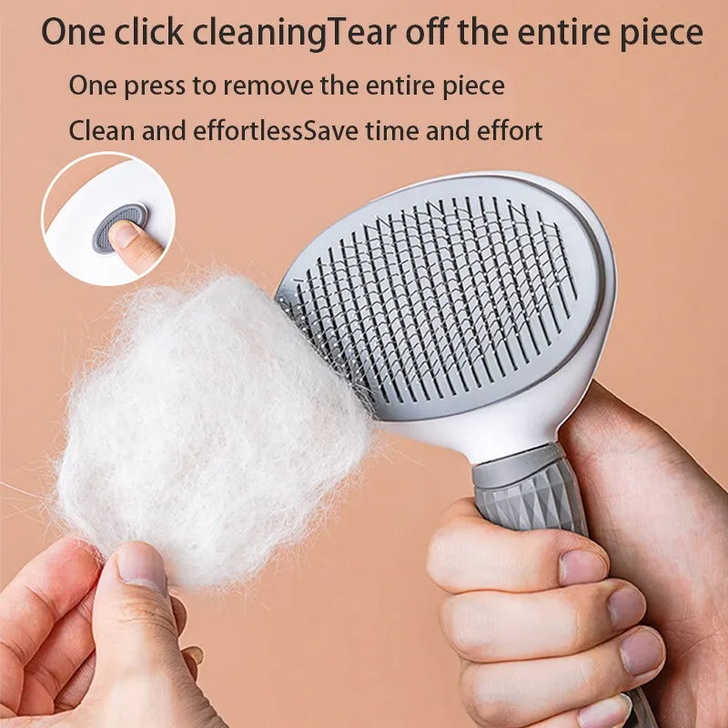 Pet Dog Hair Brush Cat Comb Pet Hair Remover Brush for Dogs Cats Puppy Kitten Grooming Tools Dogs Accessories Pet Supplies Secondary image