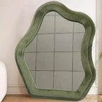 Modern Style Makeup Mirror Simple Hanging Mirrors Elegant Bright Wall Decorative Mirrors Living Room Aesthetic Wall Decorations
