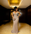 Sparkle Crystal Evening Dresses With Back Lace-up Black Girls Sequin Beaded Mermaid Wedding Party Gowns Luxery Customized