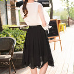 A Line Female Skirts New In Women's Skirt Midi Modest High Quality Clothing Trend 2026 Cheap Aesthetic Luxury Elegant Vintage V