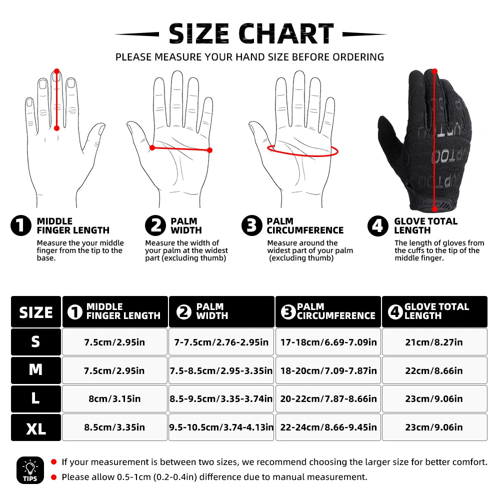 TouchScreen Tactical Gloves Camouflage Paintball Shooting Airsoft Combat Hunting Shock-proof Full Finger Glove Bicycle Men Women