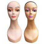 Plastic Mannequin Model Head for Display Wigs  Plastic Mannequin Head For Wig Stand For Wigs Display Making Wigs Manikin Head
