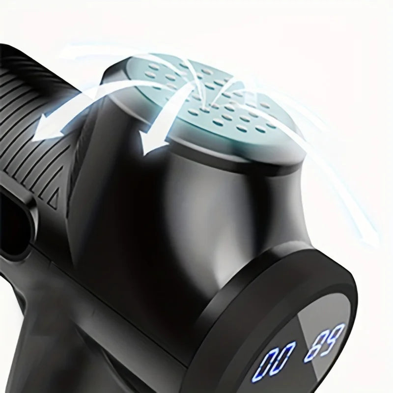 Fascial Massage Gun Electric Percussion Pistol Massager Body Neck Back Deep Tissue Muscle Relaxation Fitness Tool For Shoulder