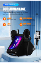 MYOSLIM and EMS Nova Hi-EMT RF Roller 2-in-1 Muscle Gainer Slimming Fitness Machine Health And Beauty Equipment For Salon
