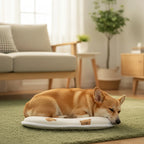 Creative cute wind pet pillow, puppy kitten pillow, pet supplies pillow, super high rebound soft pillow
