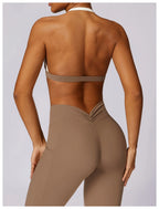 2-Piece Activewear Set – Long Sleeve Crop Top & Leggings
