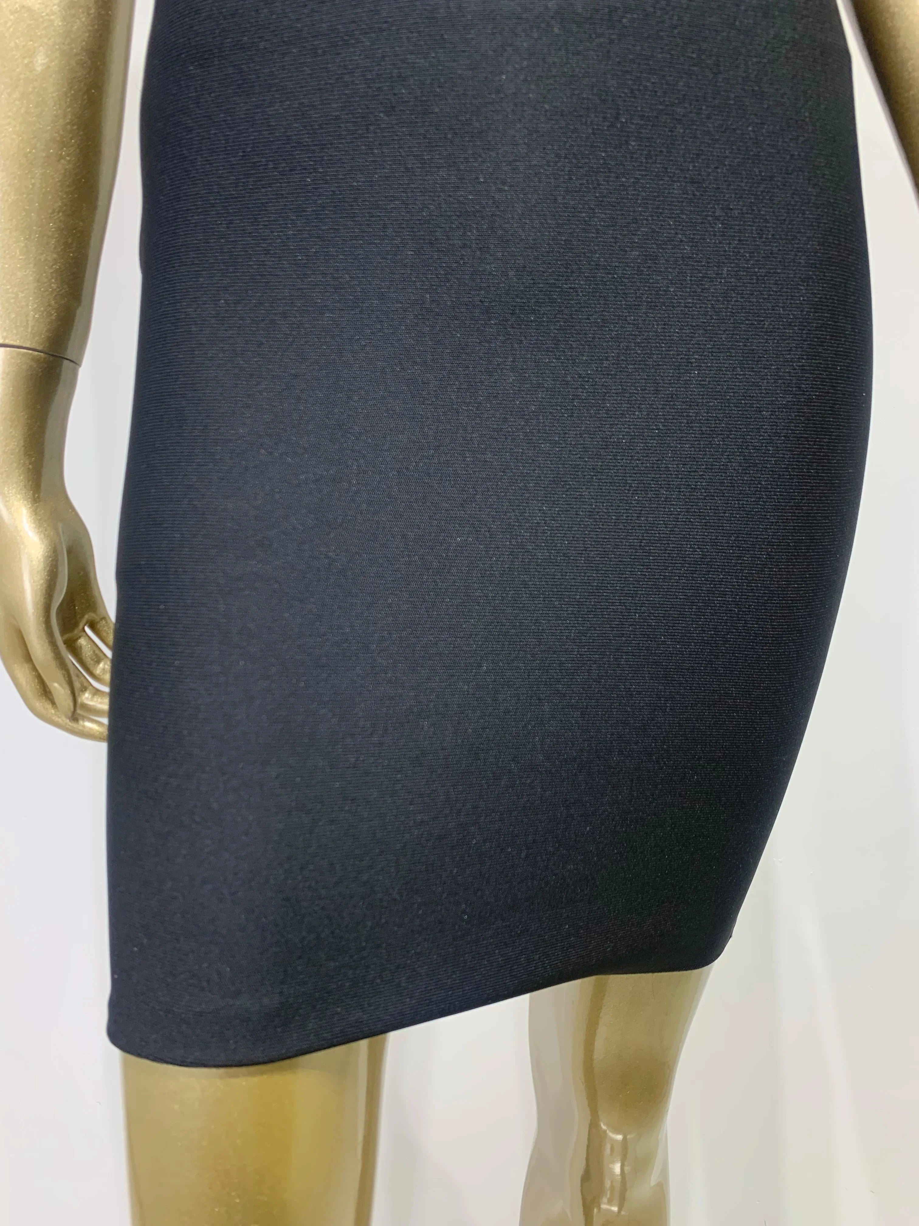 Women's Sexy V Neck Beading Diamonds Black Mini Bodycon Bandage Dresses 2026 Summer Fashion Elegant Evening Cocktail Party Dress