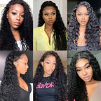 Curly Wig human hair lace frontal wig 13x6 HD lace 250 density deep wave Wig human hair 13x4 lace front Wigs for black women