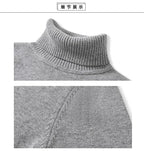 2026 Autumn Winter Children's Cotton Sweater Full Sleeve Turtleneck Knitwear Baby Boys Girls Clothing Warm Soft Jumper Pullovers