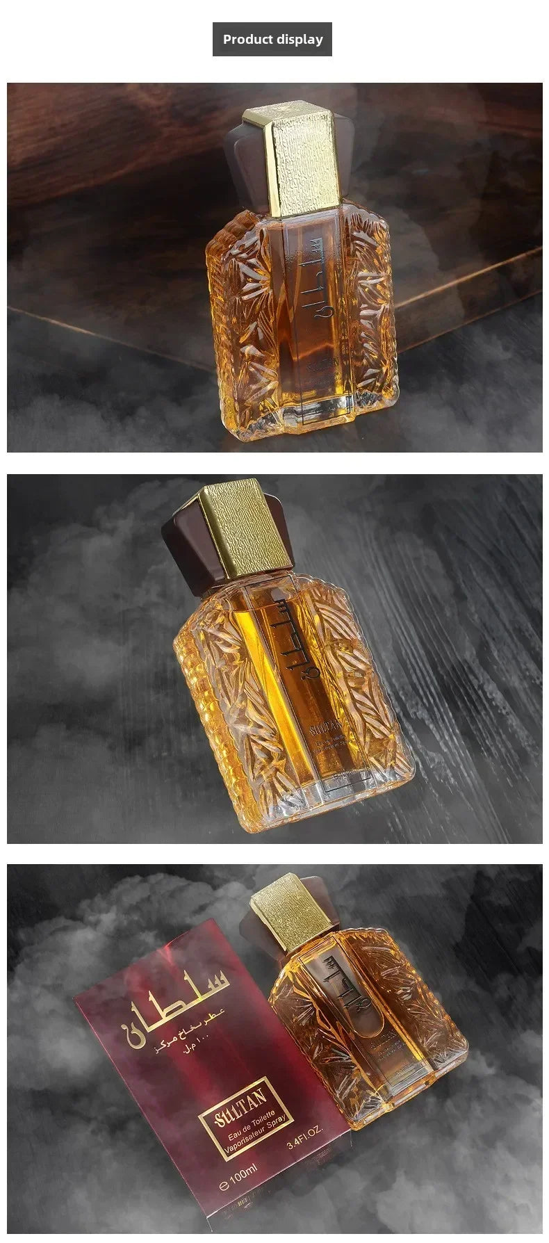 Original 100ml Women & Men Perfume Arabic Original Perfumes Spray Perfume Eau De Parfum Long Lasting Fragrances Gift Deodorants