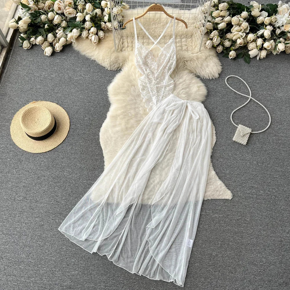 Japanese Kimono V-neck Printed Flower Bow Waist Shaping Cardigan Dress Women Clothing Loose Long Sleeve Vintage Sexy Lace-up New