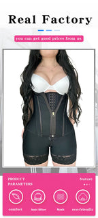 Women High Compression Girdle Shaper Postpartum Belly flat Sheath Waist Trainer  Colombia Abdomen Control Shapewear