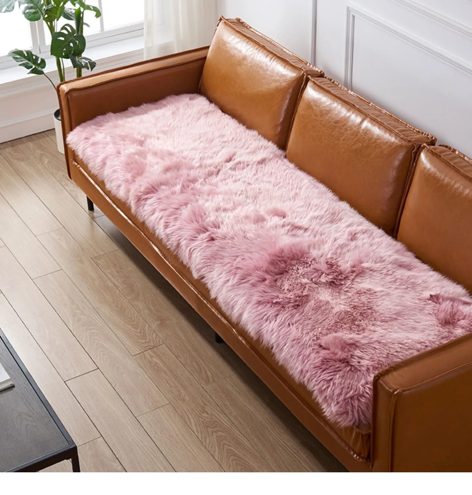 Customized Australia Lamb Wool Rug 100% Pure Sheepskin Seat Cushion Real Sheep Hair Fur Mat
