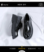 Brand Man Shoes Formal Green Glossy Leather Shoes for Men Lace Up Oxfords for Male Wedding Party Office Business Casual Shoe Men