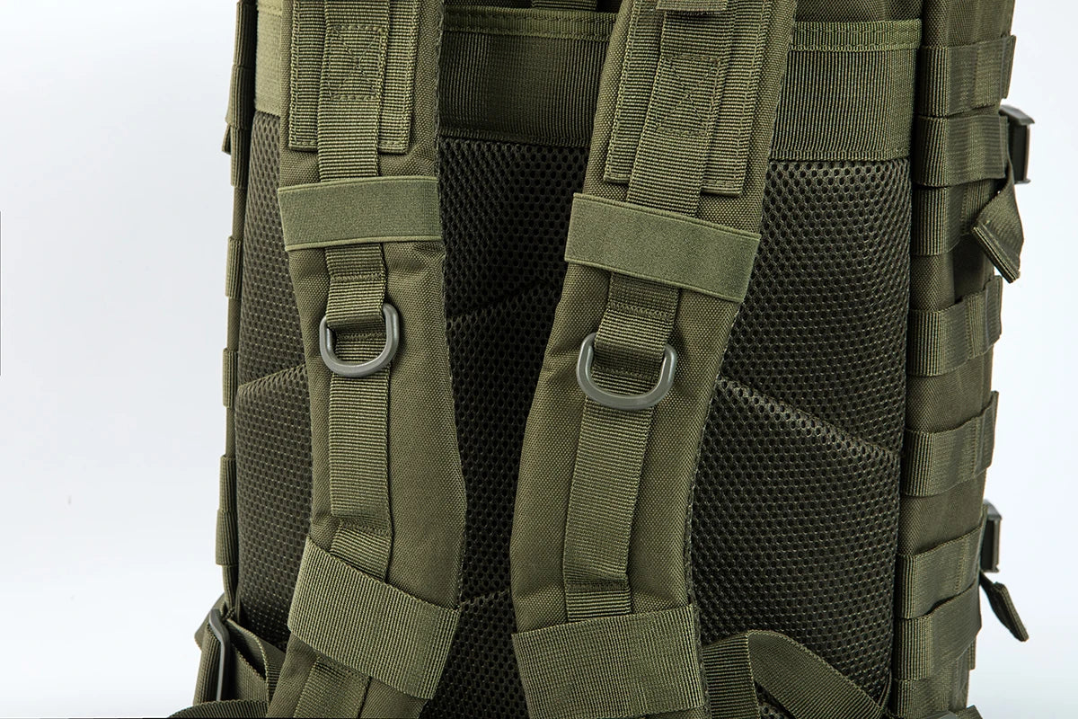 45L Tactical Hunting Backpack Molle Storage Bag Large Capacity Multi Pocket Wear Resistant Outdoor Hunting Gear Rucksack Durable Wild Shooting Daypack For Men Women Hunters Bushcraft Wilderness Trekking Camping Luggage Bag