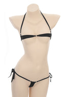 Bikini Swimsuit Outfits for Women Sexy Micro Mini Bikini Set Bandage Bra Thong Two Piece Swimwear Beachwear Bathing Suit Femme