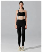 Women's Matching Activewear Set Sports Bra & High Waist Leggings 2-Piece Workout Outfit Gym Clothes for Yoga, Running & Fitness