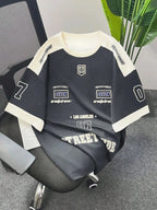 The 2026 summer new men's T-shirt 3D digital printed short-sleeved T-shirt, men's sportswear, Brooklyn racing football T-shirt,