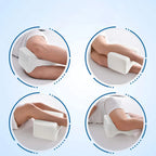 Leg Pillow, Side Pillow, Memory Foam Knee Pillow with Side Sleeping Belt, Leg Knee Pillow with Removable and Washable Cover